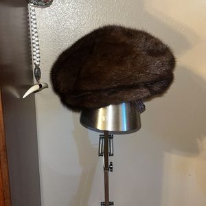 I. Magnin mink hat